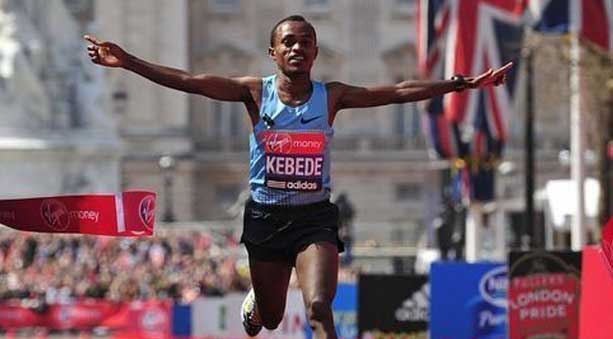 Kebede Vainqueur du Marathon de Londres 2013